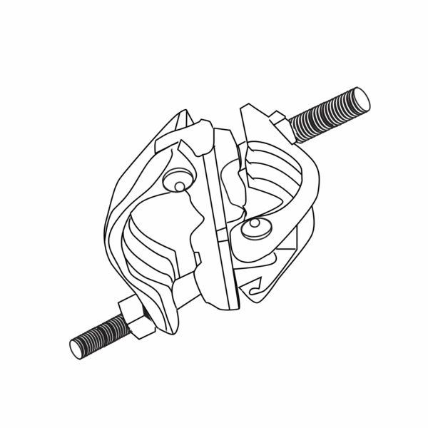DROP FORGED DOUBLE COUPLER