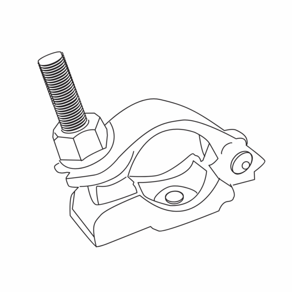 DROP FORGED HALF COUPLER